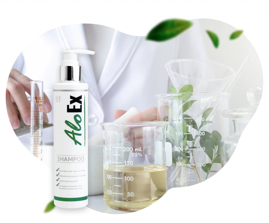 AloEx แชมพูสำหรับผมมัน