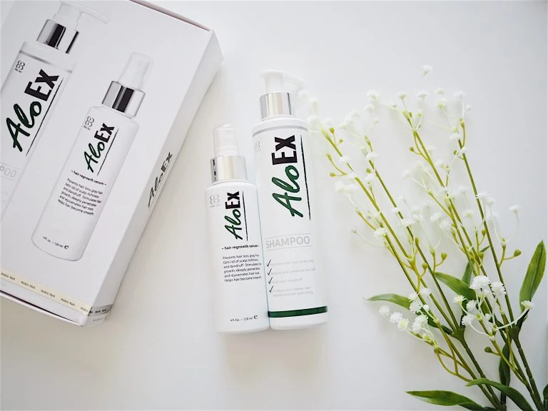 AloEx แชมพูและเซรั่มสมุนไพรช่วยลดความร้อนหนังศีรษะในหน้าร้อน