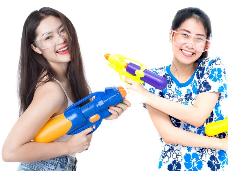 ปืนฉีดน้ำสำหรับเล่นน้ำช่วงเทศกาลสงกรานต์
