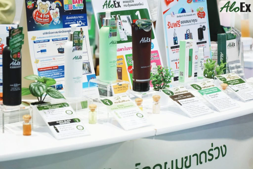 บูธ AloEx ในงาน Thailand Baby and Kids Best Buy ครั้งที่ 54