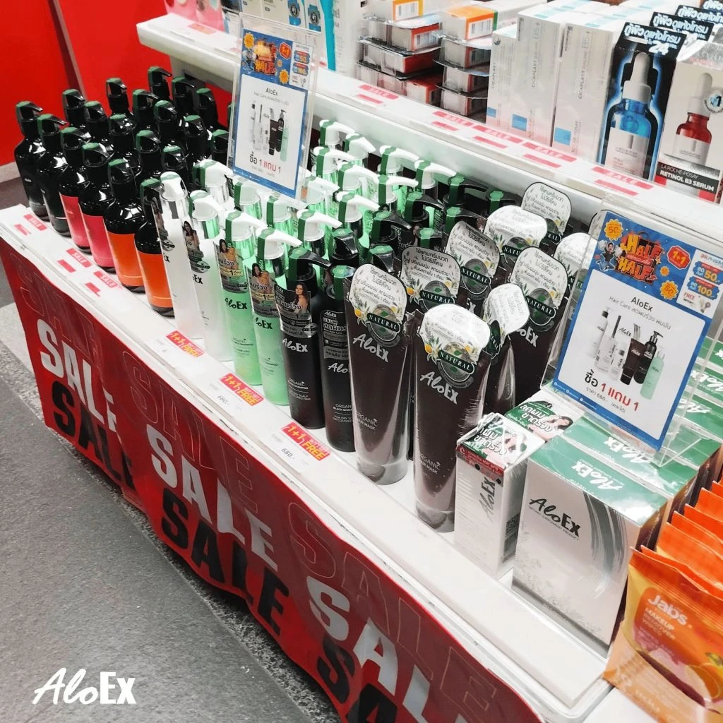 AloEx mang khuyến mãi lớn đến Trung tâm Nghiên cứu Bệnh viện Bangkok — sự kiện đồng chi trả 'Half Half' cùng Fitamin Dr.Pharma.