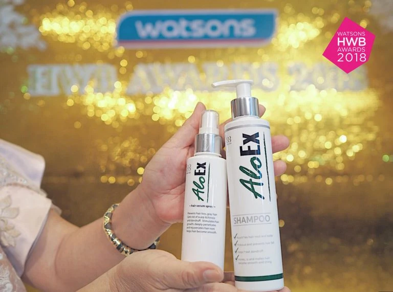 พิธีมอบรางวัล AloEx x Watsons HWB Award 2018