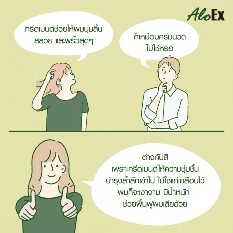 Hair Treatment บำรุงฟื้นฟูเส้นผมเสียอย่างล้ำลึก