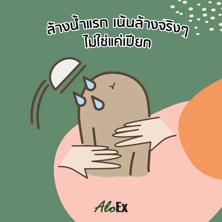 ภาพแนะนำวิธีสระผมให้ถูกวิธีเพื่อลดผมขาดร่วง
