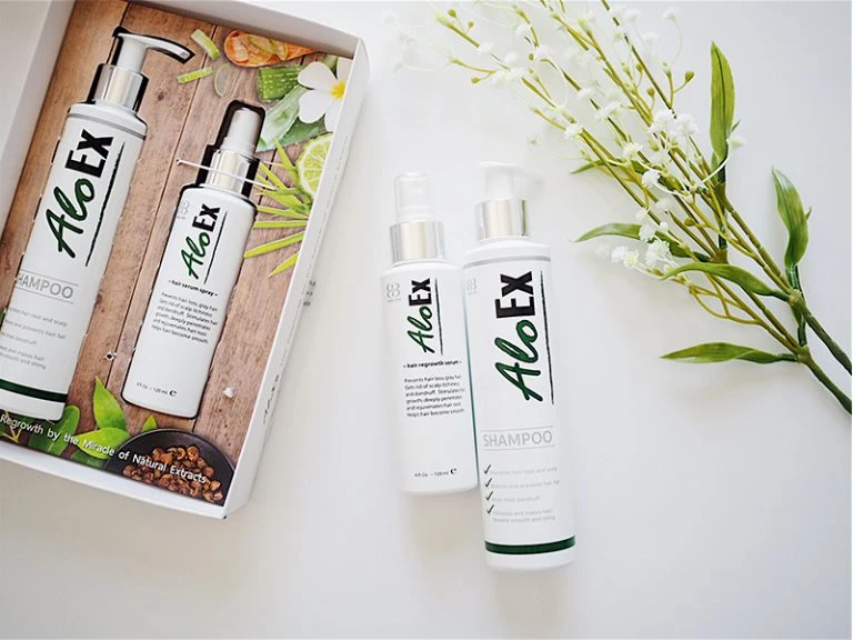 ภาพ AloEx Box Set แชมพูและเซรั่มของขวัญสงกรานต์สุดพิเศษ