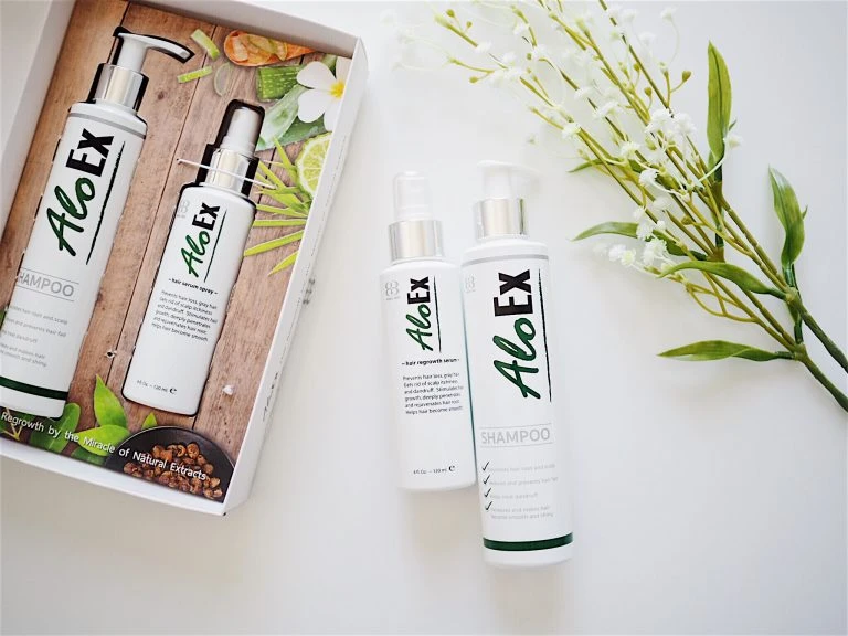 ชุดผลิตภัณฑ์ AloEx ครบเซ็ตดูแลเส้นผมแบบออร์แกนิค